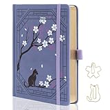 TIEFOSSI A5 Cuaderno Rayado, Dibujar y Llevar un Diario