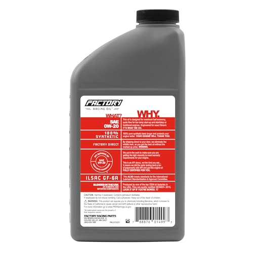 Kit de Cambio de Aceite Sintético 0W-20 6 Cuartos miniatura 4