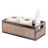 Dublin Bathroom Decor Box Toilet Paper Storage Basket - Decorative Bathroom Storage Toilet Tank...