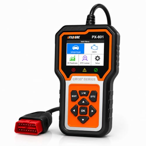 Image of OBD2 Scanner Check Engine Light Car Code Reader Clear Error Codes ABS SRS SAS Etc Full Vehicle System Diagnostics Tool Compatible with Toyota Honda Ford