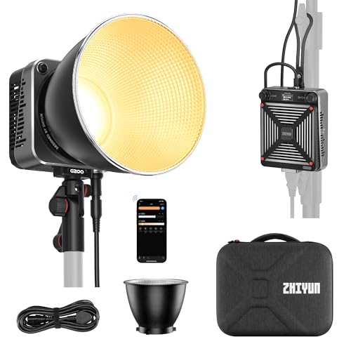 Lampe vidéo LED ZHIYUN MOLUS G200 résout les problèmes de basse lumière pour vos directs