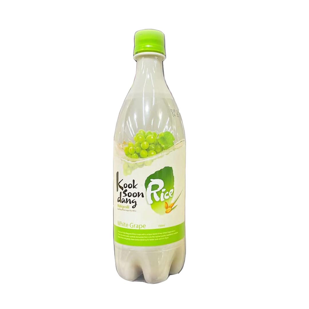 KSoonDang White Grape Makgeolli 25.3fl oz (750ml). product of Korea. - (pack of 1)