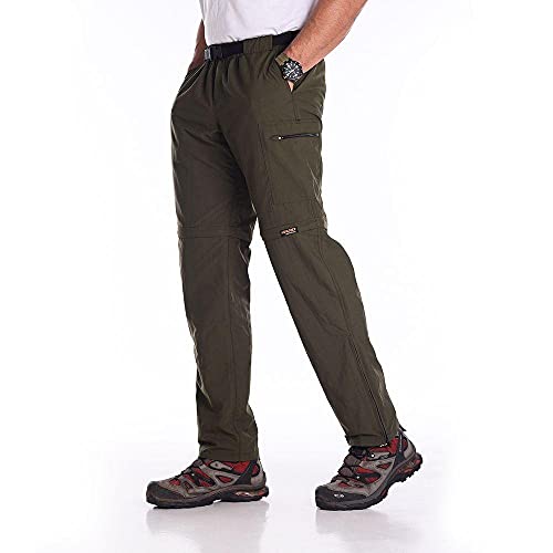 Calça-Bermuda Masculina Hard Bio Trekking UV50+ -Verde Musgo - Coleção 2021