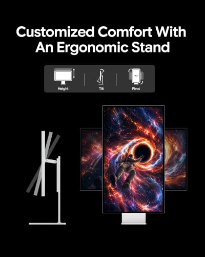 Image of Q32S 32 inch 4K UHD Monitor, OLED Glossy (Honeycomb with Stand)