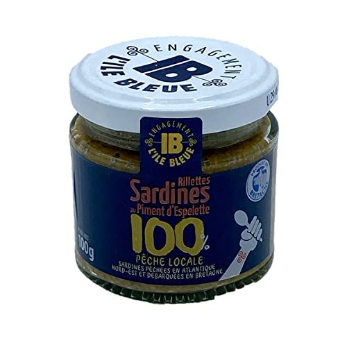 Rillettes de sardines pêche locale au piment d'Espelette - Pot 100g Cover