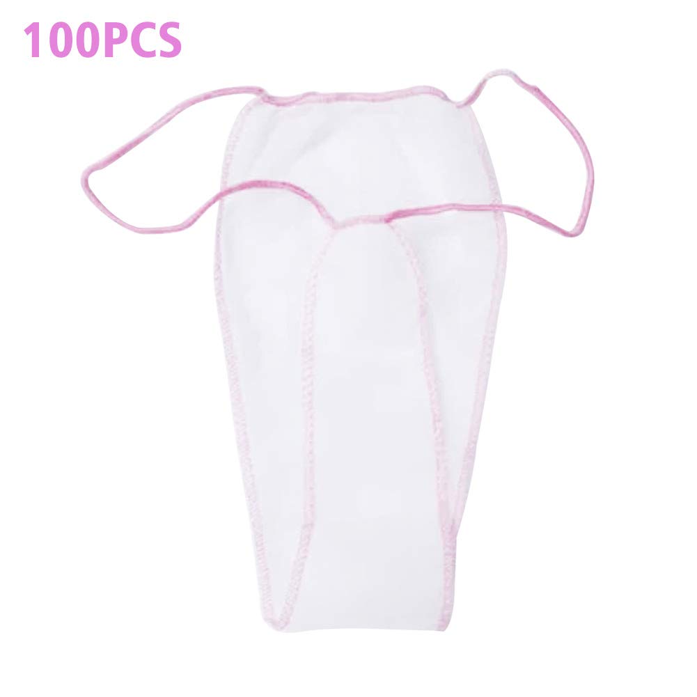 Bragas desechables para mujer 100 unidades para spa, bronceado en aerosol, salón