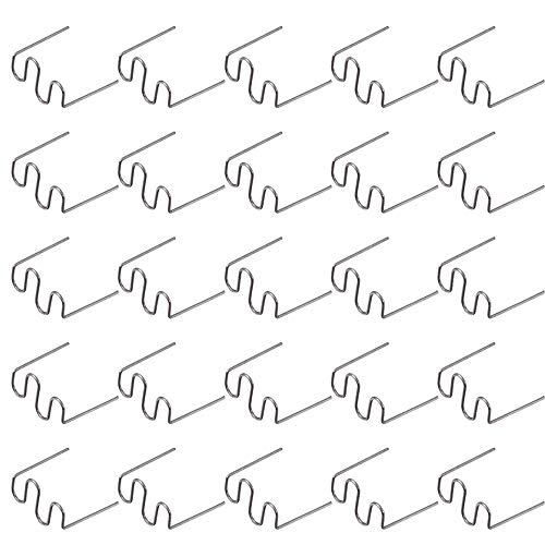 Ctzrzyt 500 StüCk SchweißEn StäBe Heiß Klammer Reparatur Kunststoff SchweißEn Heiß Hefter Auto Auto StoßStangen Reparatur Vor Welle Heftklammern 0,6 Mm Cover