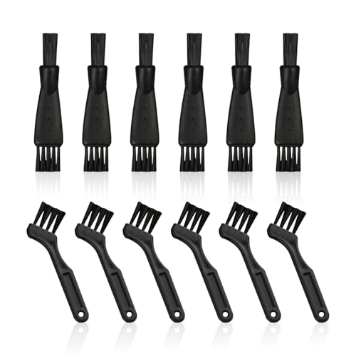 Ensemble De Brosses De Nettoyage 12 Pièces, Brosse De Nettoyage Pour Rasoir, Brosse De Rasoir Électrique, Nettoyeur De Tondeuse À Cheveux, Brosse De Tête De Rasoir Domestique Simple