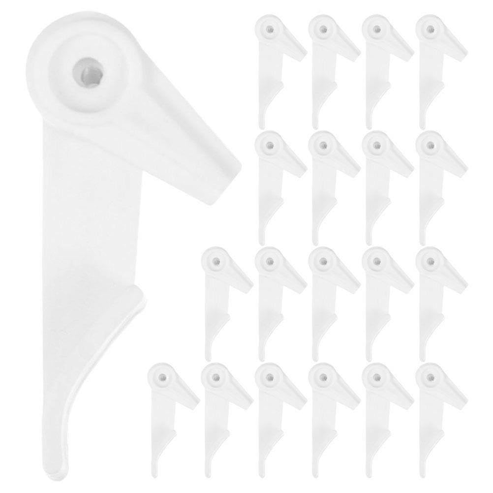 Joyhappst Image Color 20Pcs Ceiling Lamp Disc Fixed Buckles Plastic Ceiling Lamp Buckle Accessories