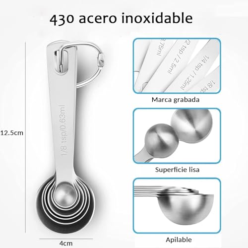 Tazas, Kitchen tazas cuchara Marca Broadoceanfu (2)