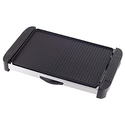 Generic Barbecue Grill Elektrischer Teppanyaki-Tischgrill, Antihaft-Grillplatte Promise, automatische Temperaturregelung…