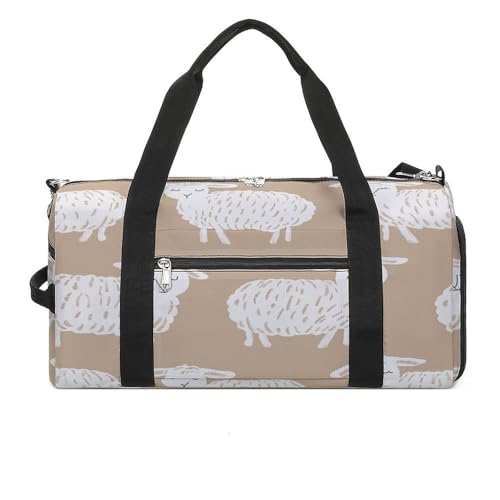Sac de sport imperméable anti-odeur avec espace chaussures homme femme