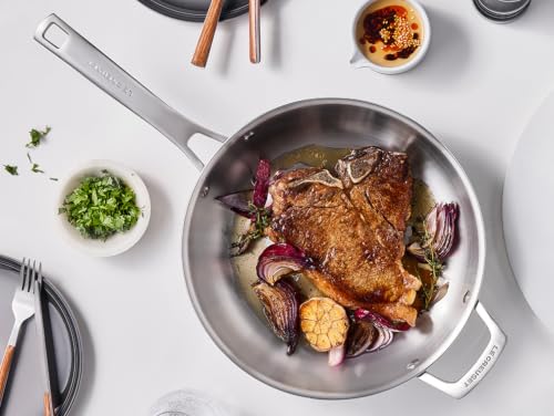 Image of Le Creuset Stainless Steel Essential Fry Pan, 11 inch