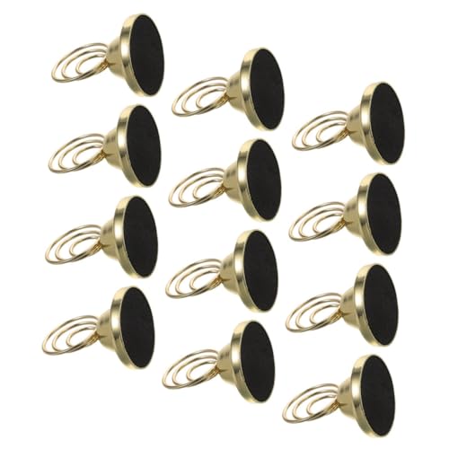 Ciieeo 12piezas Carpeta De Fotos Redonda Clip Para Fotos De Mesa Portafotos De Alambre Para Mesa Soporte Para Fotografías Para Bodas Fiestas y Decoración De Hogar