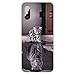 SEEYA Coque Motif pour Xiaomi Redmi 9A, Silicone Coque Transparente Dessin Original Mignonne Chaton Tigre Etui TPU Souple Housse Antichoc Bumper Protection pour Xiaomi Redmi 9A