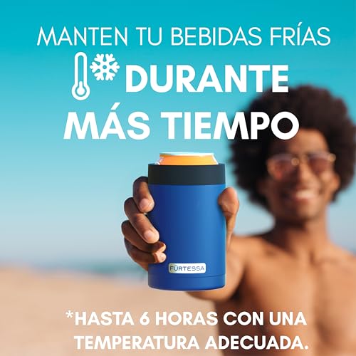 Miniatura 5 de Enfriador De Latas De 330ml: Refresca Tus Bebidas Favoritas Con Este Enfriador De Bebida Para Latas Refrescos Y Cerveza. Enfriador Lata Que Ayuda A Mantener Bebida Fría, Can Cooler Azul