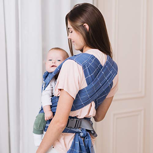 Love & Carry® Love Tie/Mei Tai Ergonomische babydrager voor pasgeborenen (Indigo) - Image 8