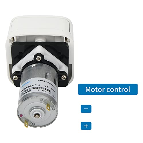 Image of Kamoer KK300-D high flow peristaltic pump 12V dc motor quick tube change liquid dosing pump 80-290ml /min 3 tube types supported