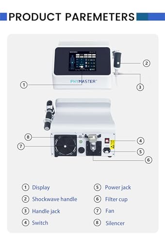 2025 New Extracorporeal Shock Wave Therapy Machine for Joint and Muscle Pain Relief, Non-Invasive ESWT Shockwave Therapy Device, Safe Use, No Side Effects miniatura 7
