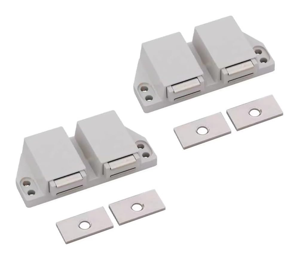 Loquet de placard magnétique pour réparer les portes de meuble qui ne ferment plus