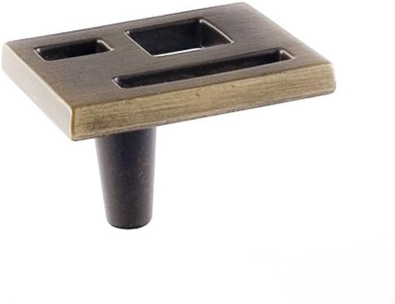 Du Verre - DVGC01-AB - Marcel Collection Knob, Antique Brass