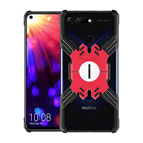 Mobile-Phone-Protection-Case-for-Huawei-Honor-V20-Hero-Series-Anti-Fall-Wear-Resistant-Metal-Protective-Case-with-Bracket