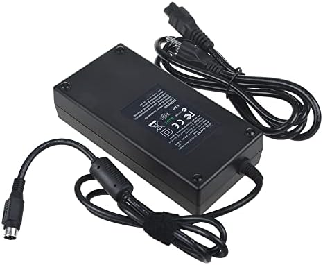 4-Pin DIAC/DC Adapter for Thrustmaster T500 RS Driving Racing Gaming Steering Wheel T500RS 4169056 Power Supply Cord Cable PS Charger Mains PSU