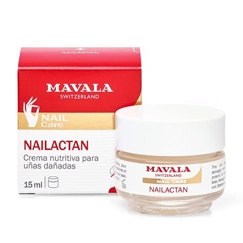 MAVALA - Nailactan 15 ml, Tratamiento para Uñas Dañadas, Uñas Secas, Quebradizas y Frágiles, Acción Nutritiva e Hidratante, para Conseguir Uñas Brillantes, Fuertes y Sanas