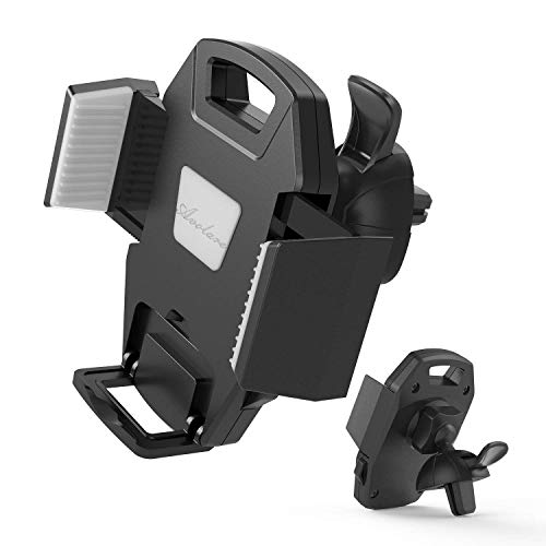Soporte Móvil Coche Avolare Soporte Universal Ajustable para Rejillas de Aire Ventilación 360 Grado Rotación Compatible con iPhone XS X 8 7 6 plus, Samsung Galaxy Note 8 S8 plus, LG y dispositivos GPS