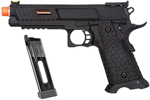 Metal Slide KLI 1911 Hi-Capa Baba Yaga Gas Blowback Airsoft Pistol - CO2 (Black)