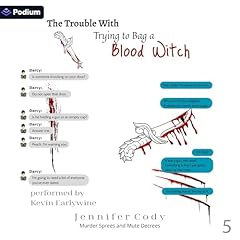 The Trouble with Trying to Bag a Blood Witch cover art