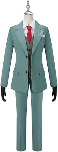 Weixu Disfraz de anime Loid Forger para cosplay, chaqueta, pantalón, uniforme de fiesta de Halloween