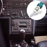 DAOKAI Adapter Fakra-DIN, adapter anteny radiowej FM AM stereo do samochodu, złącze Fakra Z męsko-DIN, do jednostki głównej HD, odtwarzacza CD, odbiornika multimedialnego - 2 szt