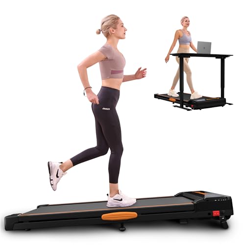 ACTFLAME Walking Pad con Inclinación, Cinta de Correr Bajo Escritorio 4 en 1, Cinta de Correr Portátil para Oficina en Casa, para Caminar y Correr, 2,5 HP Cinta de Correr Compacta (Negro)