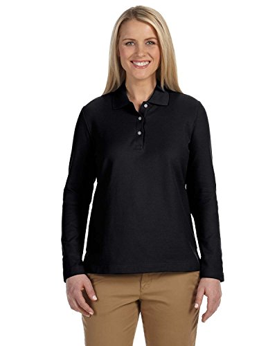 Long Sleeve Ladies Polo by Devon & Jones