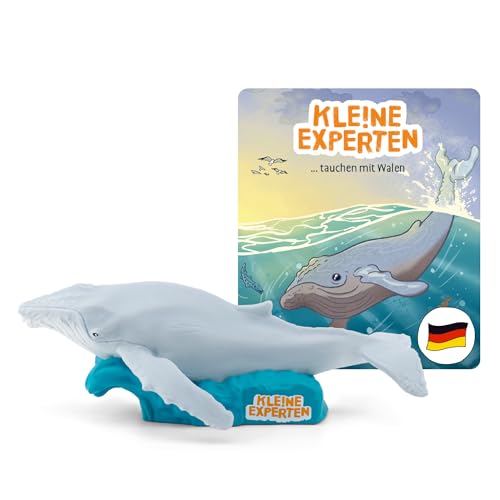 tonies Hörfigur für Toniebox, KLE!NE Experten tauchen mit Walen, Hörspiel mit spannendem Wissen für Kinder ab 3 Jahren, Spielzeit ca. 61 Minuten