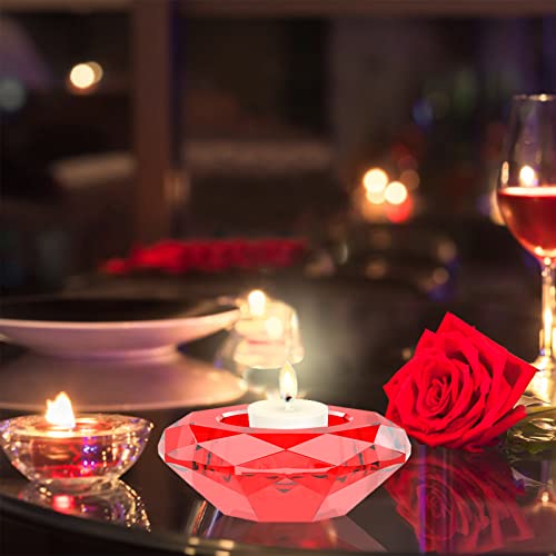 Juome Tealight Candles Holders Resin Molds Silicone, Resin Bling Crystal Diamond Candlestick Molds For Epoxy Resin, Diy Crafts Jewelry Box, Trinket Container, Home Table Decoration #TOP3