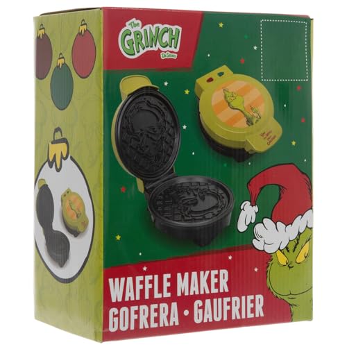 Hobby Lobby Whimsical Green Waffle Maker, Plastic and Metal, Corded Electric, Christmas