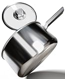 The Dalstrong Oberon Series boasts impeccable conductivity to quickly heat and evenly cook a full range of culinary delights. Cladding technology fuses thick gauge layers of nonreactive 18/10 stainless steel that excels at browning and braising foods...
