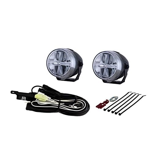 Piaa 02770 LP270 2.75" LED Fog Light Kit (SAE Compliant), White