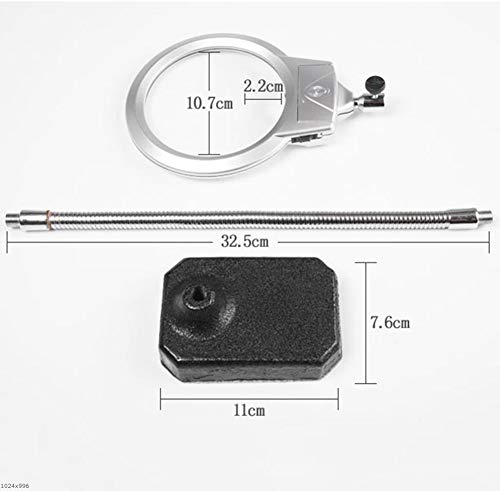 Loupe d'observation de précision avec système optique LED supérieur - 2