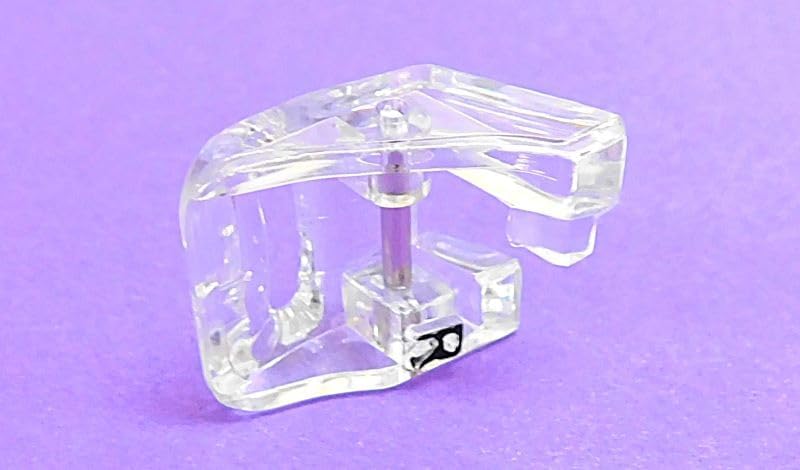 New Sewing Machine Generic Clear Embroidery Foot R, 4128498-01, Will fit Viking Model Groups 1, 7, 8, 9 as Below :