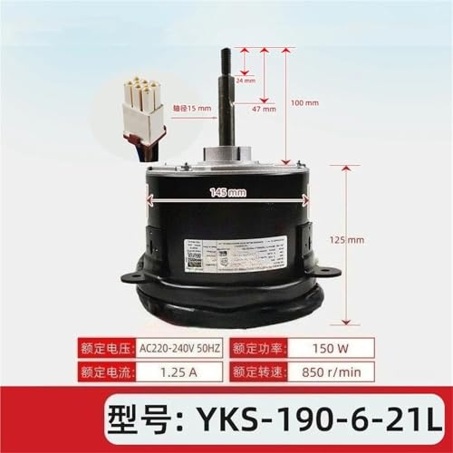 Air Conditioner Outdoor Host Fan Motor Ceiling Unit for YKS-190-6-21L AC Motor