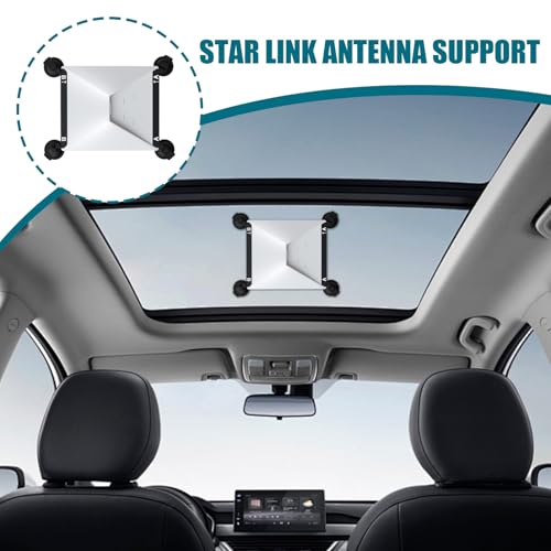Soporte de antena para coche con ventosa resistente a los rayos UV de 27.5 cm 3