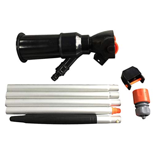 Yardwe 1 conjunto de limpador de piscina portátil, aspirador de pó de piscina, reutilizável, ferrame