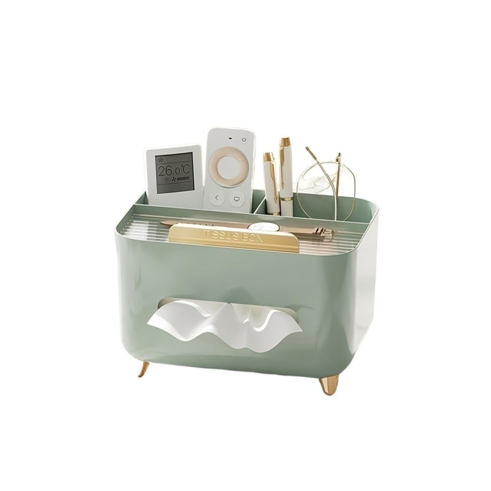 1pc, Multifunctional Desk Organizer, Tissue Boxes, Remote Control And Miscellaneous Storage Box(3)