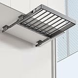 Tendedero extensible para ropa oculta para armario, largo: 65 cm