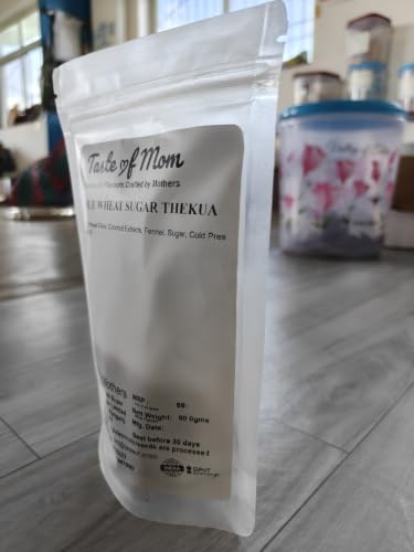 Image of Taste of MOM Thekua Traditional Bihar Sweet Snack | Whole Wheat & Sugar Indian Mithai | Classic Regional Recipe | Trial Pack 60g | Traditional Indian Sweet Treat