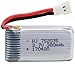 YUNIQUE Deutschland 1 Stuck 3,7V 380mAh Lipo Akku Hubsan X4 H107c H107d H107L,Syma X11 X11C, HS170 HS170C F180C HS170G TOZO Q2020 E016H E016F FX801 V911S A120 XK A150 V966 Rc Quadcopter