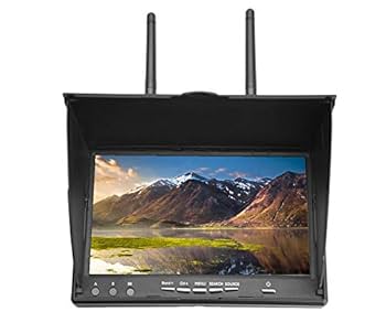 Amazon.co.jp: Qiilu FPV空撮用モニター FPVレシーバーモニター